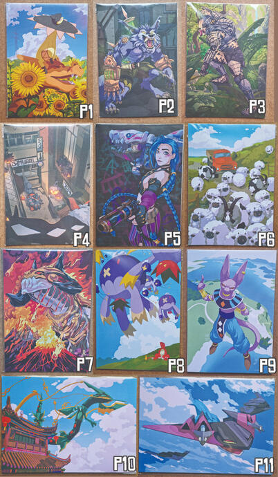 Printy A5 (fanart) 25 zl/szt